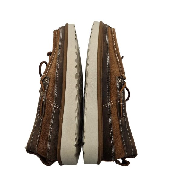 UGG Dex Lace Slip On Loafer Slipper Water Resistant Indoor Outdoor Chestnut US 7 - Picture 6 of 14